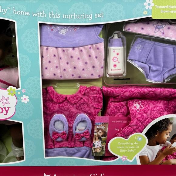 American Girl Doll Bitty Baby BB1 Gift Set African American New in Box - Picture 12 of 12